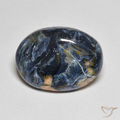 6.16ct Natural Multicolorido Pietersite, oval, Opaco