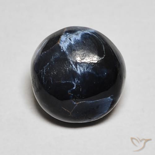 1.76ct Natural Multicolorido Pietersite, Redondo, Opaco