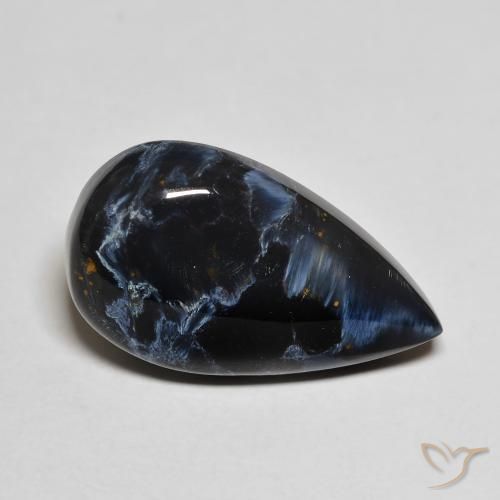 8.57ct Natural Multicolorido Pietersite, Formato de pêra, Opaco