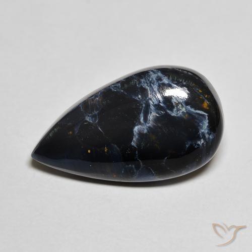 Pietersite Multicolorido Natural 8.57ct, Formato de pêra, Opaco