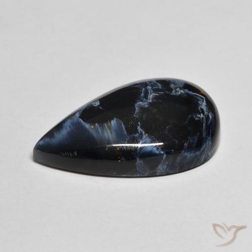 Pietersite Multicolorido Natural 8.57ct, Formato de pêra, Opaco