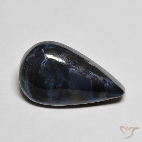 Pietersite Multicolorido Natural 4.48ct, Formato de pêra, Opaco