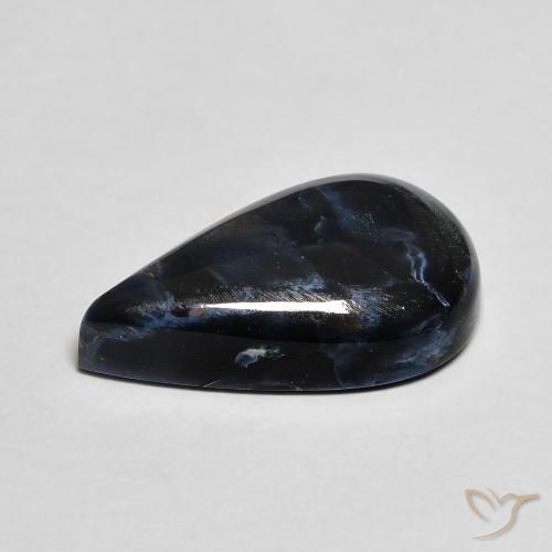 Pietersite Multicolorido Natural 4.48ct, Formato de pêra, Opaco