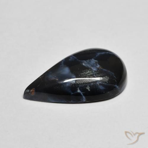 Pietersite Multicolorido Natural 3.63ct, Formato de pêra, Opaco