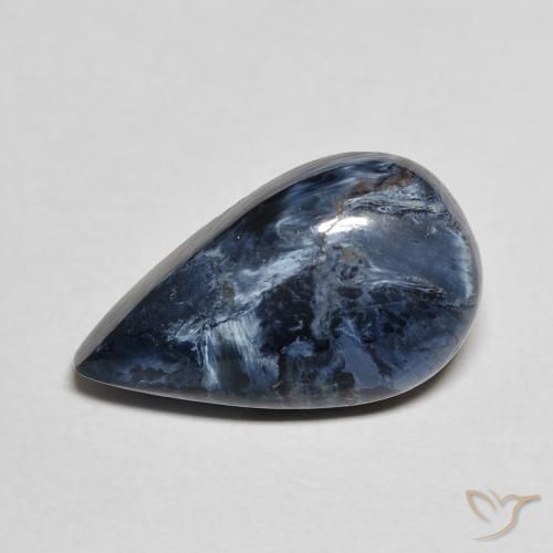 Pietersite Multicolorido Natural 4.66ct, Formato de pêra, Opaco