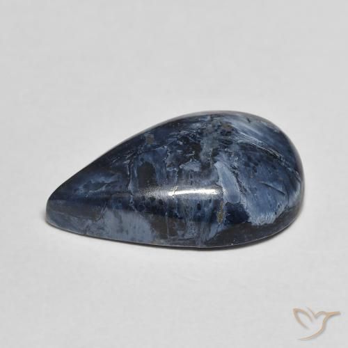 Pietersite Multicolorido Natural 4.66ct, Formato de pêra, Opaco