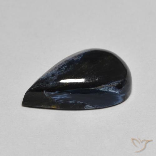 Pietersite Multicolorido Natural 4.12ct, Formato de pêra, Opaco