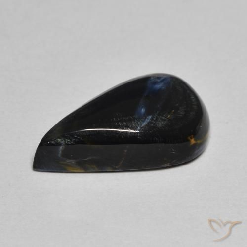 Pietersite Multicolorido Natural 4.19ct, Formato de pêra, Opaco
