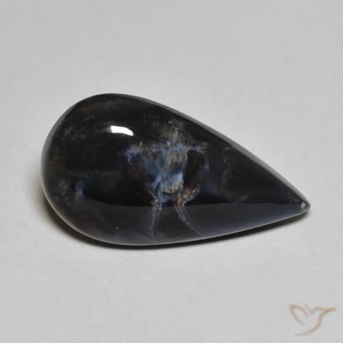 Pietersite Multicolorido Natural 5.02ct, Formato de pêra, Opaco