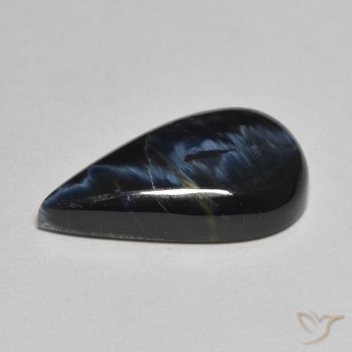 Pietersite Multicolorido Natural 5.44ct, Formato de pêra, Opaco