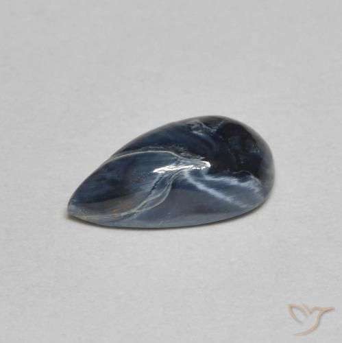Pietersite Multicolorido Natural 0.95ct, Formato de pêra, Opaco