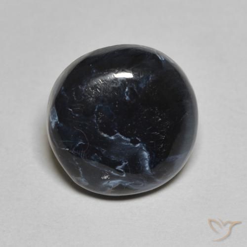 3.96ct Natural Multicolorido Pietersite, Redondo, Opaco