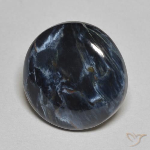 Pietersite Multicolorido Natural 4.12ct, Redondo, Opaco