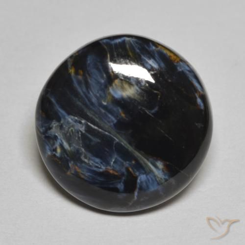 5.63ct Natural Multicolorido Pietersite, Redondo, Opaco