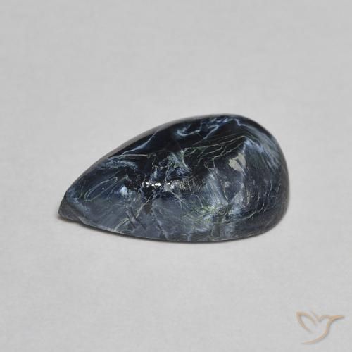 Pietersite Multicolorido Natural 2.17ct, Formato de pêra, Opaco