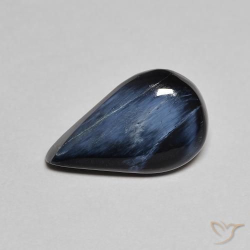 2.65ct Natural Multicolorido Pietersite, Formato de pêra, Opaco
