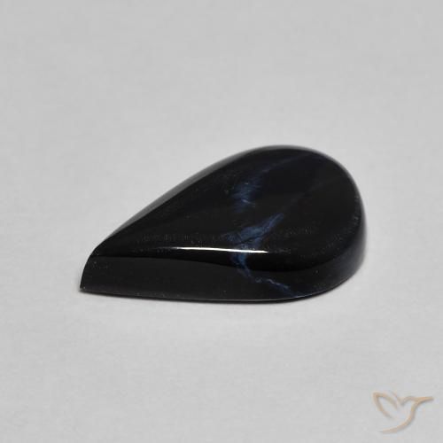 Pietersite Multicolorido Natural 2.65ct, Formato de pêra, Opaco
