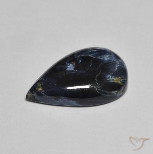 Pietersite Multicolorido Natural 3.82ct, Formato de pêra, Opaco