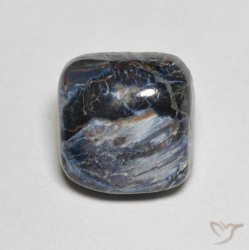 5.31ct Natural Multicolorido Pietersite, Almofada, Opaco
