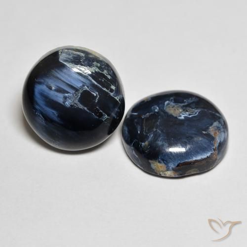 Pedras preciosas de Pietersite Multicolorido natural de 13.96 ct, Redondo, Opaco