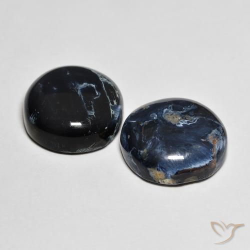 Pedras preciosas de Pietersite Multicolorido natural de 13.96 ct, Redondo, Opaco
