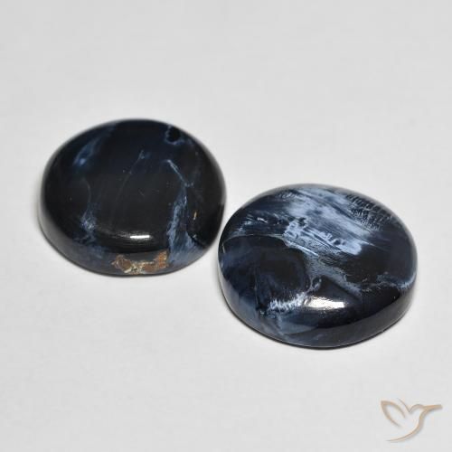 Pedras preciosas de Pietersite Multicolorido natural de 12.48 ct, Redondo, Opaco