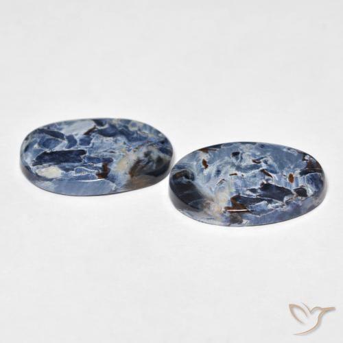 Pedras preciosas de Pietersite Multicolorido natural de 10.83 ct, oval, Opaco