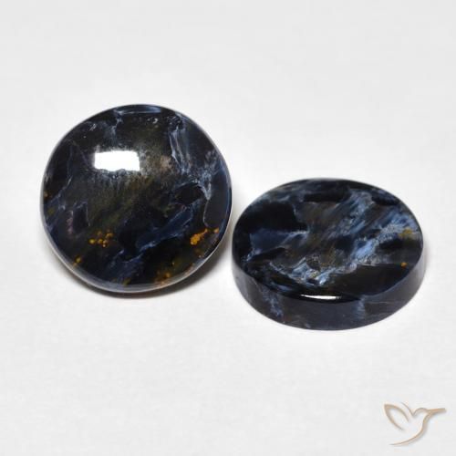 Pedras preciosas de Pietersite Multicolorido natural de 7.55 ct, Redondo, Opaco