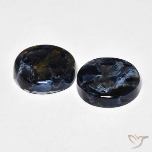 Pedras preciosas de Pietersite Multicolorido natural de 7.55 ct, Redondo, Opaco
