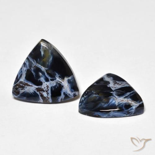 Pedras preciosas de Pietersite Multicolorido natural de 9.74 ct, Trilhão, Opaco