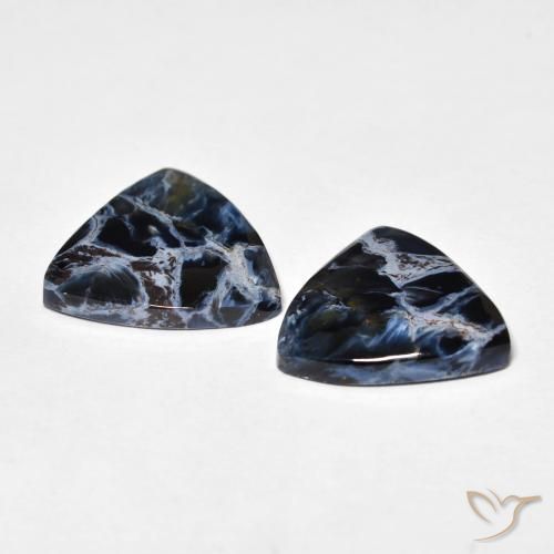 Pedras preciosas de Pietersite Multicolorido natural de 9.74 ct, Trilhão, Opaco