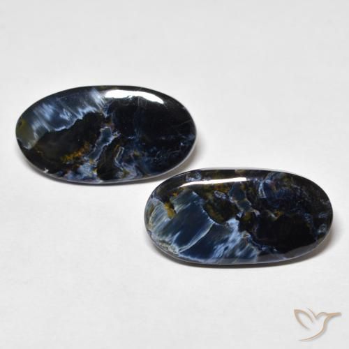 10.74ctw Natural Multicolorido Pietersite, oval, Opaco