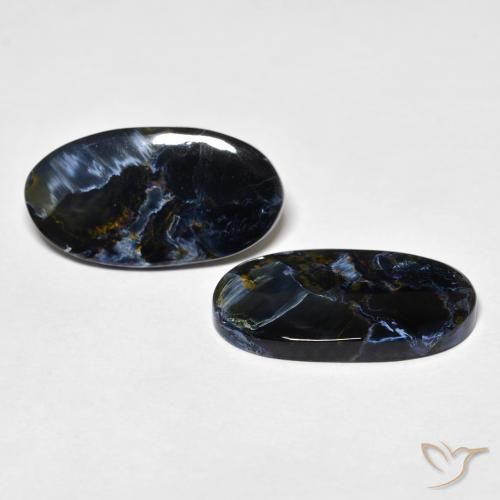Pedras preciosas de Pietersite Multicolorido natural de 10.74 ct, oval, Opaco