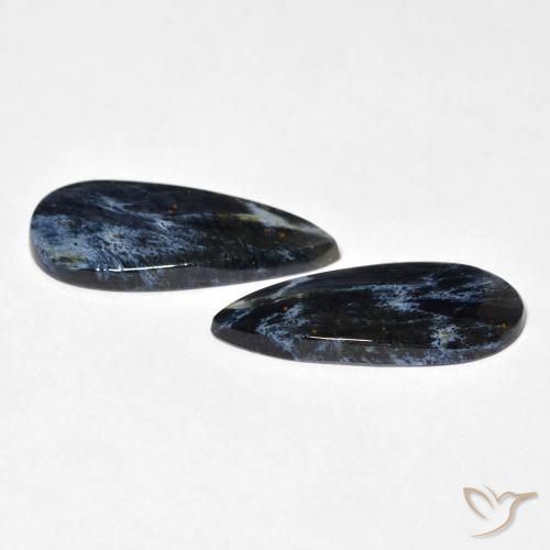Pedras preciosas de Pietersite Multicolorido natural de 5.76 ct, Formato de pêra, Opaco