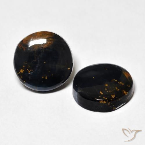 Pedras preciosas de Pietersite Multicolorido natural de 6.42 ct, Redondo, Opaco