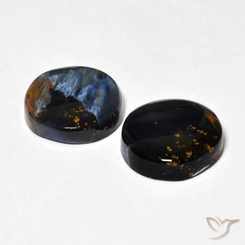 Pedras preciosas de Pietersite Multicolorido natural de 6.42 ct, Redondo, Opaco