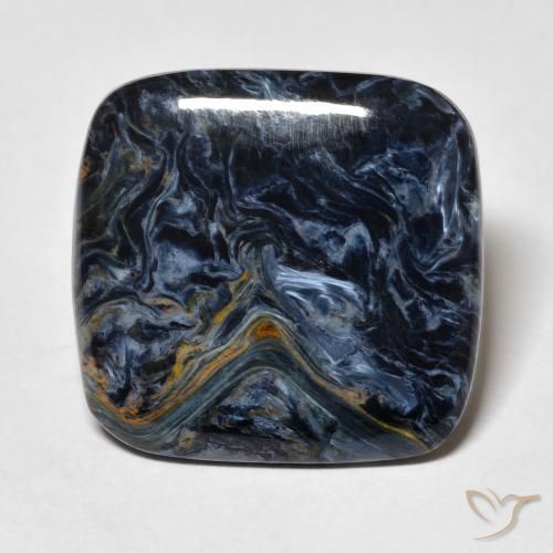 9.62ct Natural Multicolorido Pietersite, Almofada, Opaco