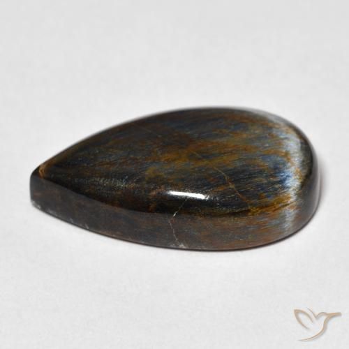Pietersite Multicolorido Natural 10.50ct, Formato de pêra, Opaco