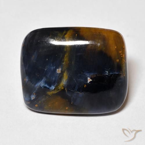 11.76ct Natural Multicolorido Pietersite, Almofada, Opaco