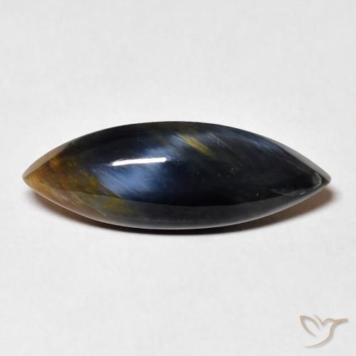 5.19ct Natural Multicolorido Pietersite, Marquesa, Opaco