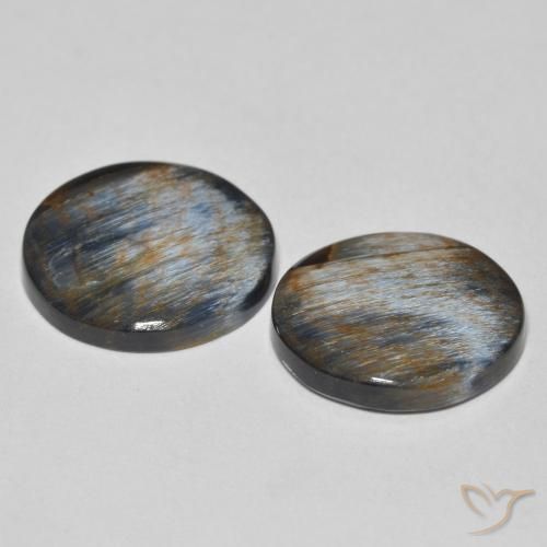 Pedras preciosas de Pietersite Multicolorido natural de 11.65 ct, Redondo, Opaco