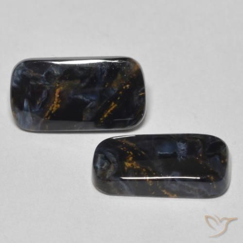 Pedras preciosas de Pietersite Multicolorido natural de 3.73 ct, baguete, Opaco