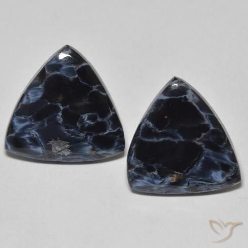 8.90ctw Natural Multicolorido Pietersite, Trilhão, Opaco
