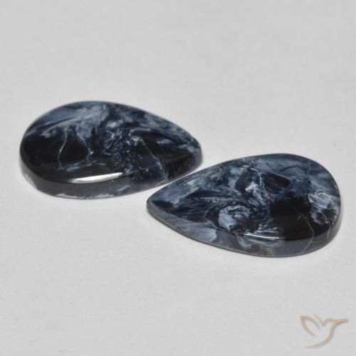 Pedras preciosas de Pietersite Multicolorido natural de 6.40 ct, Formato de pêra, Opaco
