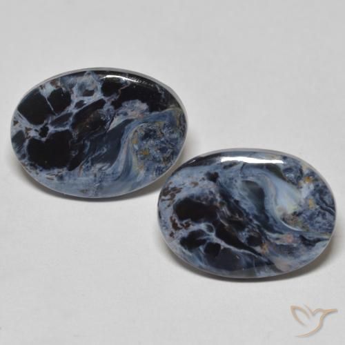 10.23ctw Natural Multicolorido Pietersite, oval, Opaco