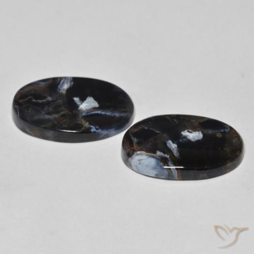 Pedras preciosas de Pietersite Multicolorido natural de 12.21 ct, oval, Opaco