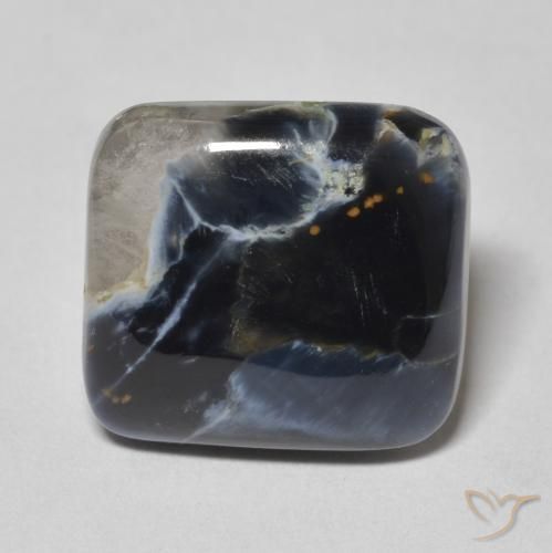 8.00ct Natural Multicolorido Pietersite, Almofada, Opaco