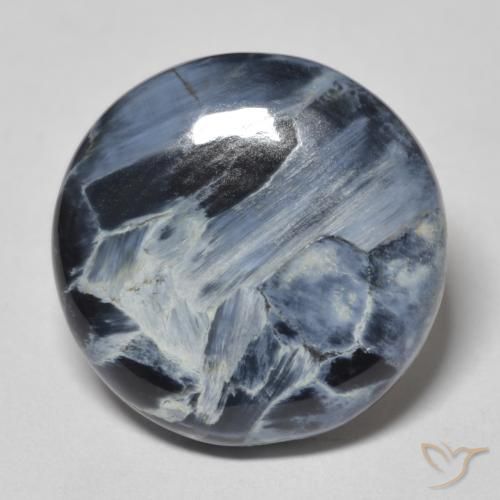 12.37ct Natural Multicolorido Pietersite, Redondo, Opaco
