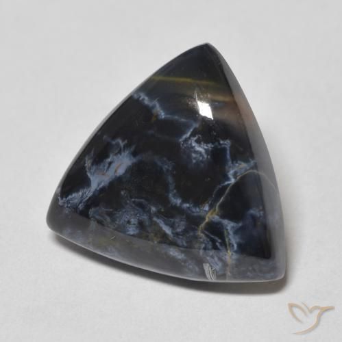 Pietersite Multicolorido Natural 6.87ct, Trilhão, Opaco