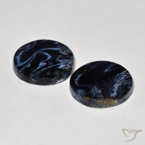 Pedras preciosas de Pietersite Multicolorido natural de 10.79 ct, Redondo, Opaco